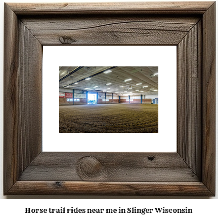 horse trail rides near me in Slinger, Wisconsin